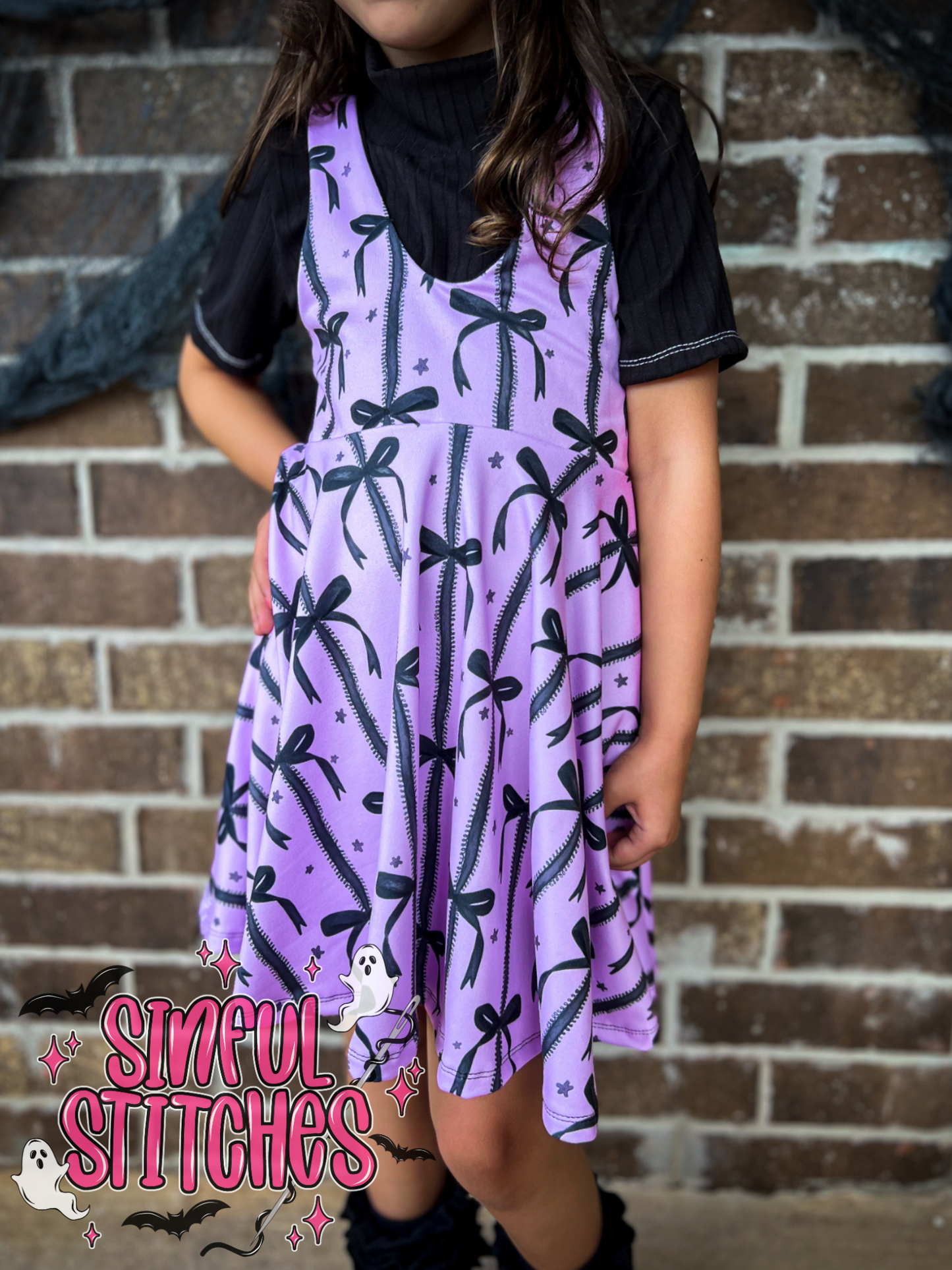 Purple Lace Coquette