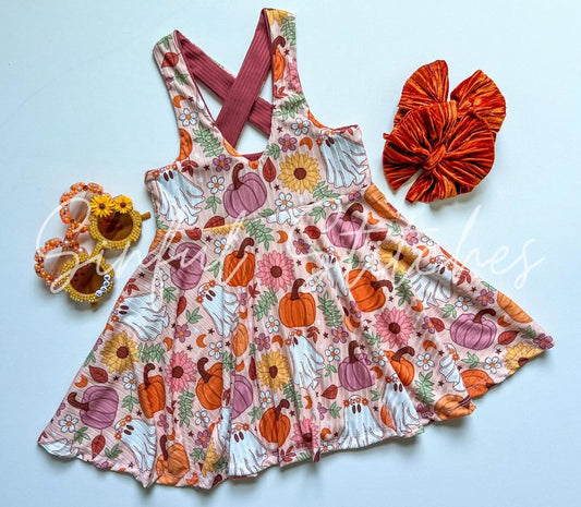 Boho Ghosty Pumpkin
