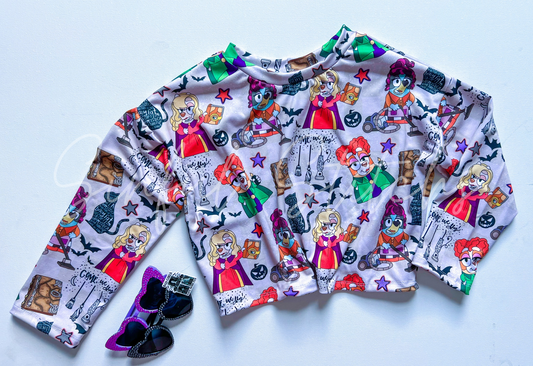 RTS Heeler Witches Long Sleeve Boxy 5/6Y